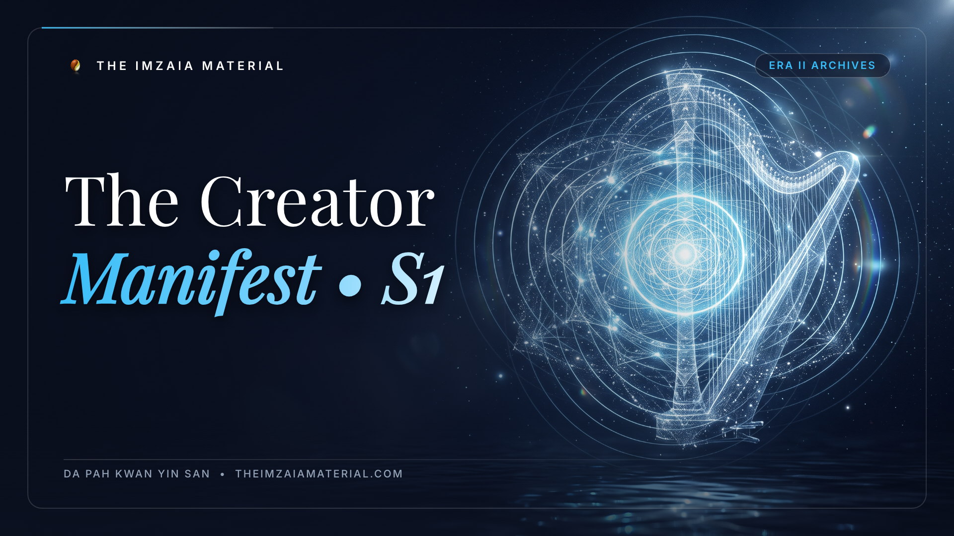 The Creator Manifest Season 1