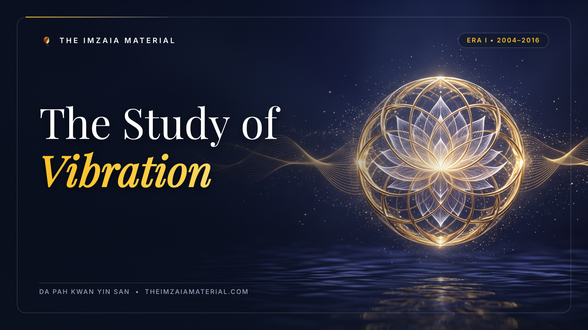 Complete Study of Vibration Master Playlist